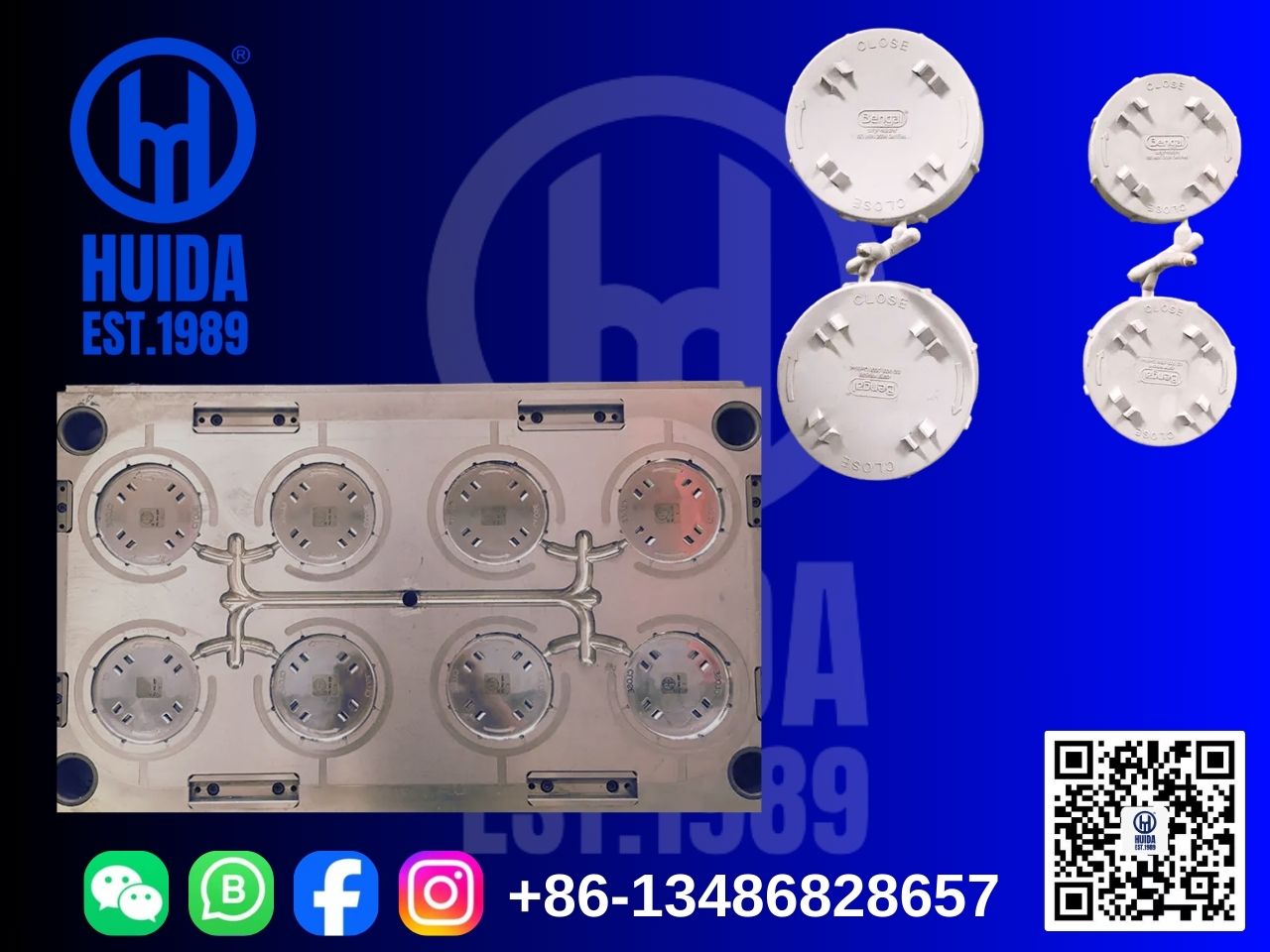 قالب وصلة الجوز PVC 2