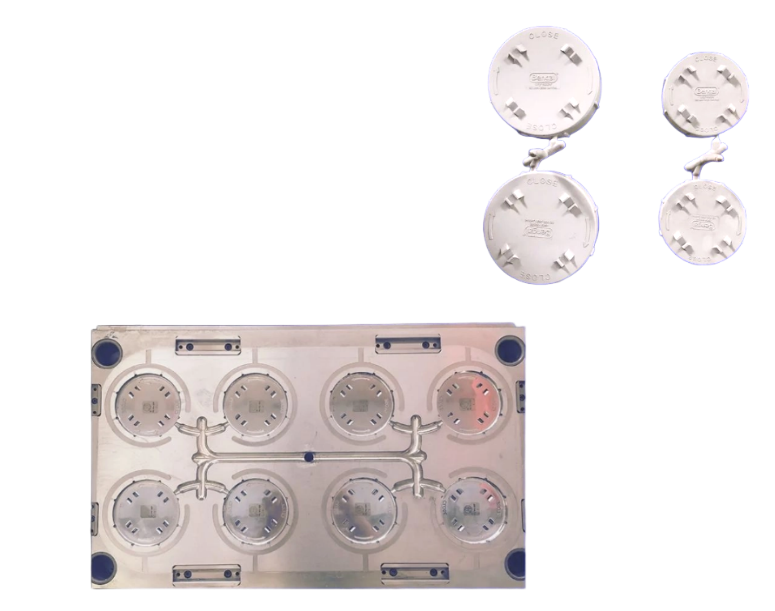 PVC SCREW CAP FITTING MOULD قالب تركيب غطاء المسمار PVC
