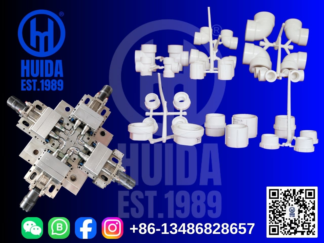 قالب وصلة خيط ذكر PVC