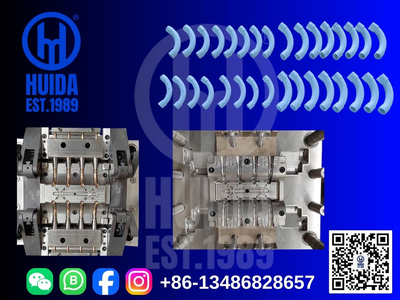 قالب تركيب الأنابيب البلاستيكية الطويلة 1