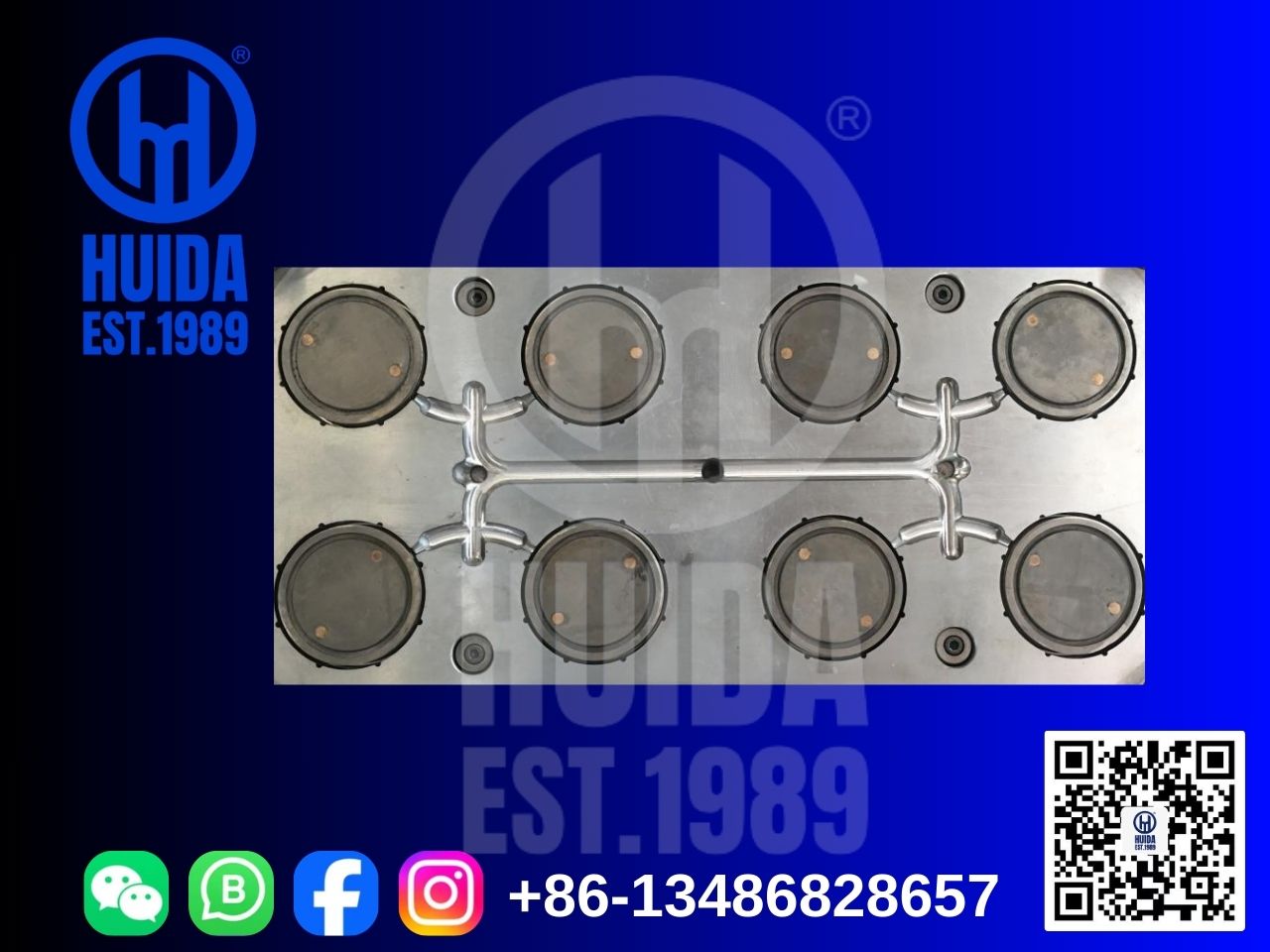 قالب تركيب الأنابيب ذو الغطاء الملولب PP (3)