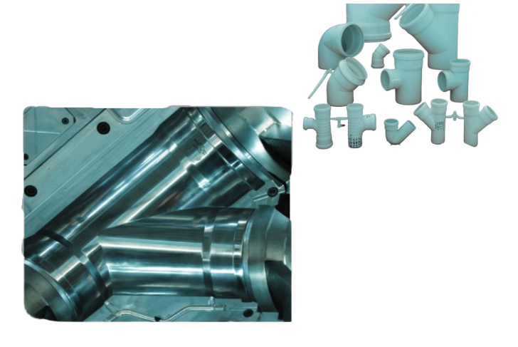 قوالب تركيب PP Y TEE قابلة للطي