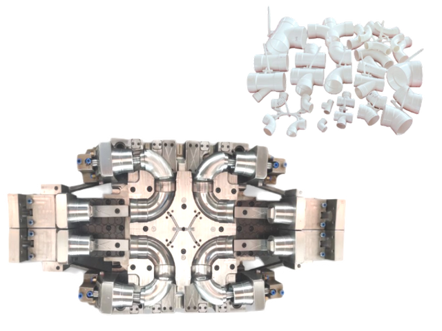 قالب تركيب الأنابيب UPVC