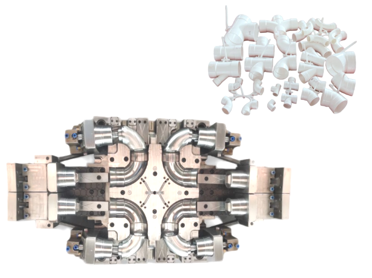 قالب تركيب الأنابيب UPVC