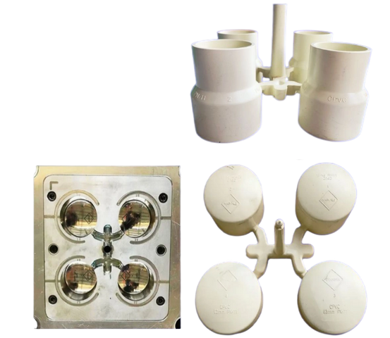 قالب تركيب CPVC يقلل من المقبس والأغطية