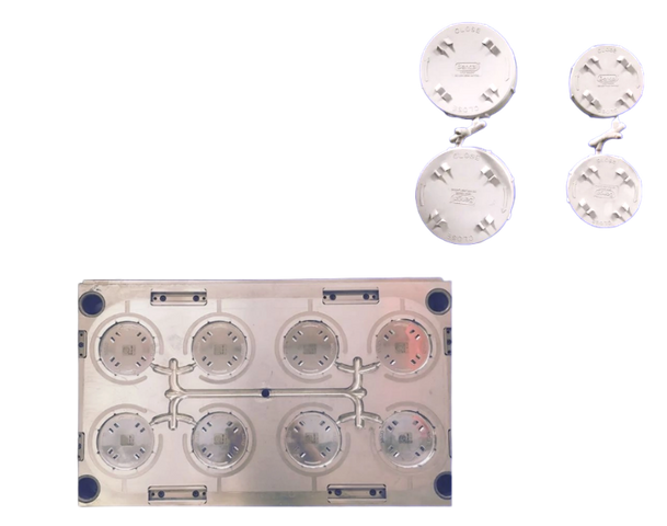 قالب تركيب غطاء المسمار PVC