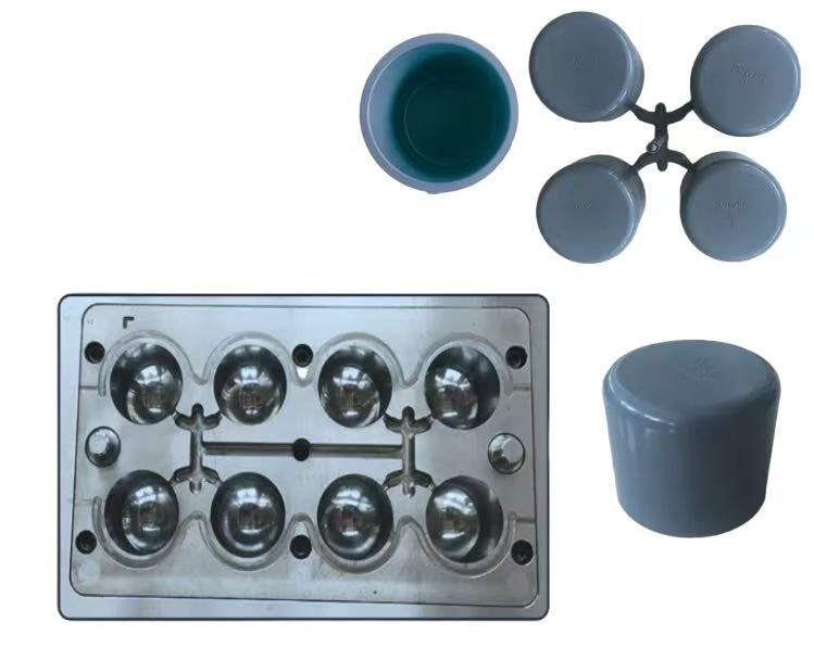 قالب تركيب غطاء نهاية الصرف PP