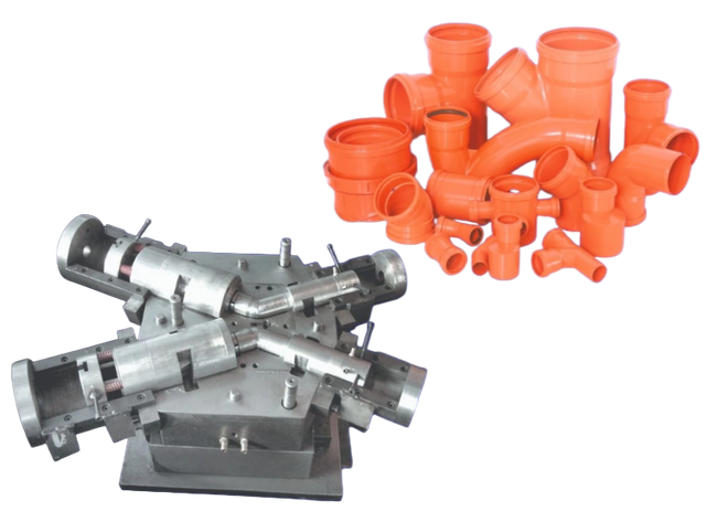 قالب تركيب قابل للطي من مادة PVC