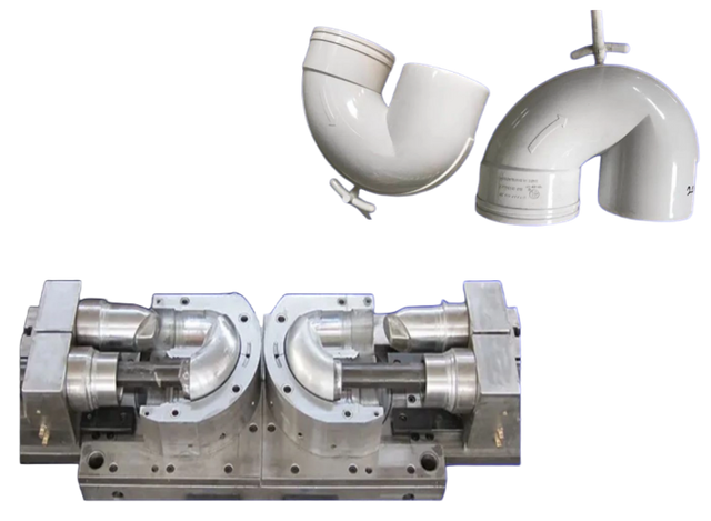 قالب تركيب الأنابيب البلاستيكية البلاستيكية على شكل حرف U