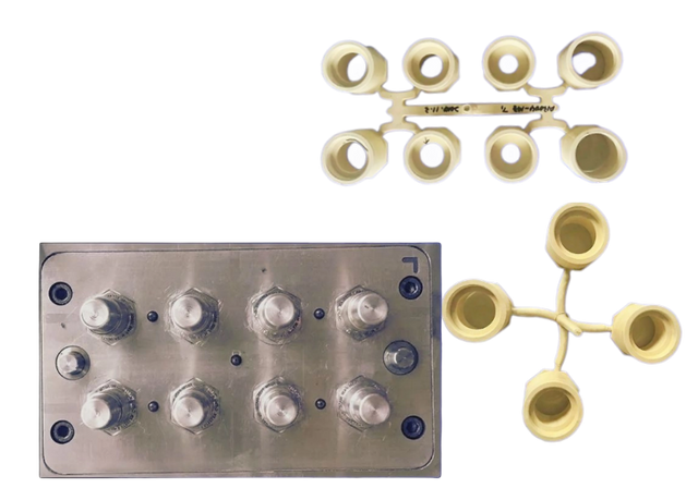 قالب تركيب CPVC ذو بوش مخفض