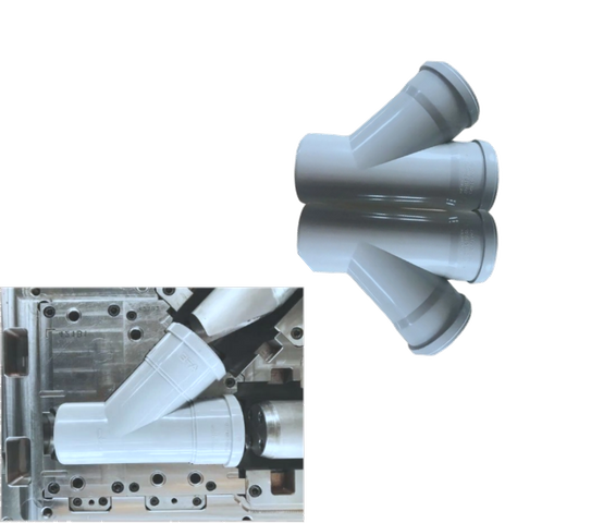 قالب تركيب PP Y TEE قابل للطي