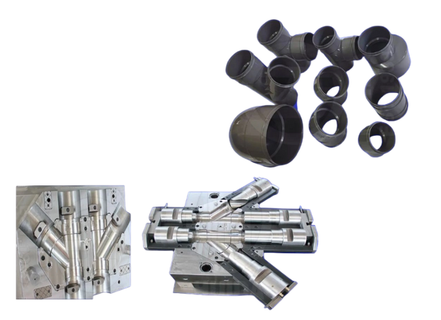 PVC الصرف الصحي أو الصرف Y TEE PIPE FITTING MOLD