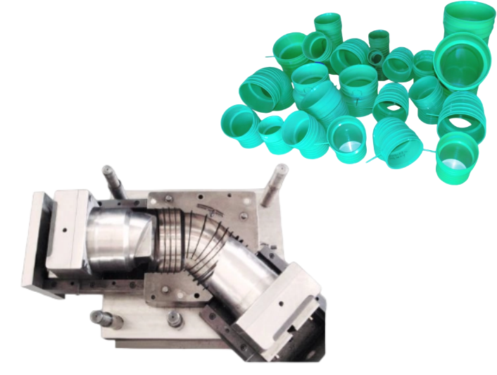 قوالب تركيب الأنابيب المموجة HDPF