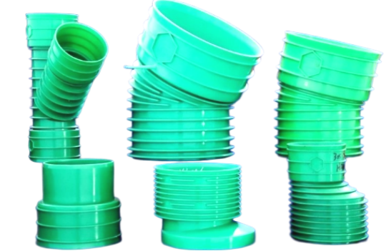 قالب التركيبات المموجة HDPE