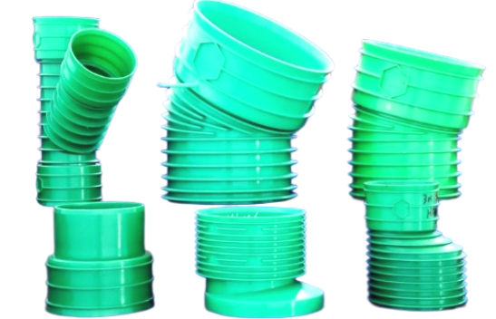 قالب التركيبات المموجة HDPE