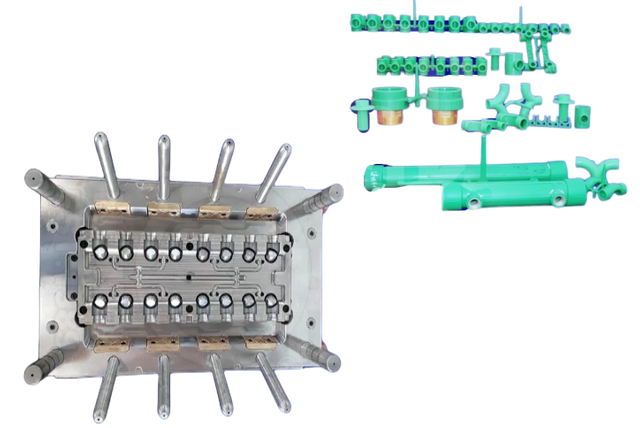 قالب تركيب الماء الساخن والبارد PPR