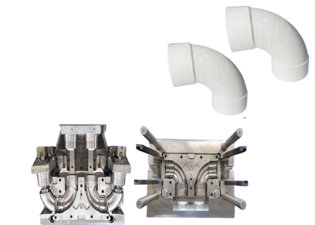 قالب تركيب الكوع PVC