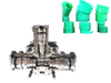 قالب التركيبات المموجة HDPE