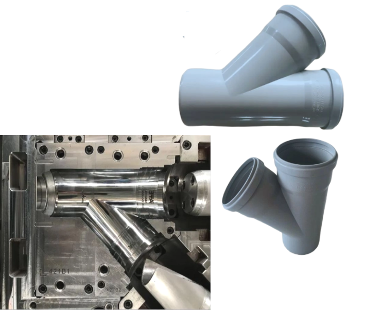 قالب تركيب PP Y TEE قابل للطي